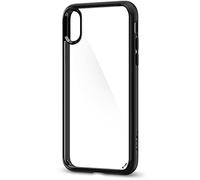 Spigen Cover Ultra Hybrid Compatibile con iPhone XS Compatibile con iPhone X - Nero