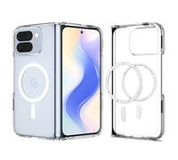 Spigen Cover Ultra Hybrid MagFit Compatibile con Pixel 10 Pro Fold, Supporto MagSafe e Pixelsnap - Clear White