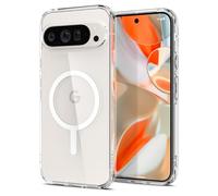 Spigen Cover Ultra Hybrid MagFit Compatibile con Pixel 9/9 Pro - Bianco