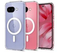 Spigen Cover Ultra Hybrid MagFit Compatibile con Pixel 9a - Bianco