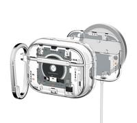 Spigen Cover Ultra Hybrid MagFit Compatible con AirPods Pro 3 (3a Generazione 2025) con Moschettone, Custodia AirPods Pro 3 - NeoOne