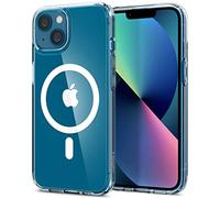 Spigen Cover Ultra Hybrid MagFit, Compatibile con MagSafe, Custodia Magnetica per iPhone 13 - Bianco