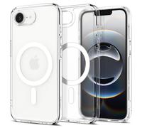 Spigen Cover per iPhone 16e, Ultra Hybrid MagFit, Compatibile con MagSafe - Frost White