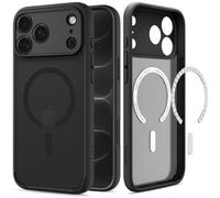 Spigen Cover Ultra Hybrid MagFit per iPhone 18 Pro/iPhone 17 Pro | Compatibile con MagSafe, Frost Black