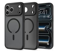 Spigen Cover Ultra Hybrid MagFit per iPhone 18 Pro Max/iPhone 17 Pro Max | Compatibile con MagSafe, Frost Black