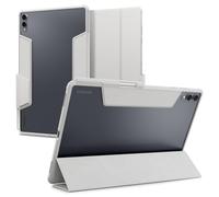 Spigen Cover Ultra Hybrid Pro Compatibile con Samsung Galaxy Tab S11 Ultra (2025), Custodia con Supporto Multi-angolo, Anti Ingiallimento Trasparente Sottile Cover - Grigio