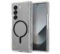 Spigen Cover Ultra Hybrid Pro OneTap Metal Ring Compatibile con Galaxy Z Fold 6 - Nero