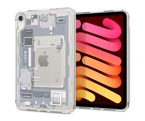 Spigen Cover Ultra Hybrid ZeroOne Compatibile con iPad mini 7 (2024, A17 Pro) / iPad mini 6 Generazione 8.3 polici (2021) - Bianco