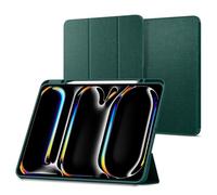 Spigen Cover Urban Fit Compatibile con iPad Pro 13 pollici M5 (2025) / M4 (2024) - Verde Notte