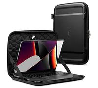 Spigen Custodia Borsa Rugged Armor Pro Compatibile con Macbook Pro 14 inch (2024/2023/2021) / MacBook Air 13 inch M3 (2024) / Galaxy Book Pro 13.3" / LG Gram 360 14" - Nero