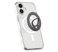 Spigen Dual Pop MagFit Anello MagSafe [3mm Ultra Slim] Doppio Magnete | Compatibile con iPhone 17 17e 16 15 14 13 12 e Cover MagSafe/Pixelsnap per Samsung S26 S25, Pixel 11 10 - Grigio