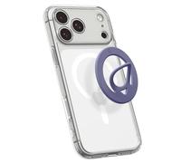 Spigen Dual Pop MagFit Anello MagSafe [3mm Ultra Slim] Doppio Magnete | Compatibile con iPhone Duo 18 Pro Max 17 16 15 14 13 12, Pixel 11 10 e Cover MagSafe/Pixelsnap per Samsung S26 S25 - Viola