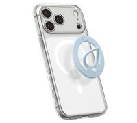 Spigen Dual Pop MagFit Anello MagSafe [3mm Ultra Slim] Doppio Magnete | Compatibile con iPhone Duo 18 Pro Max 17 16 15 14 13 12, Pixel 11 10 e Cover MagSafe/Pixelsnap per Samsung S26 S25 - Azzurro