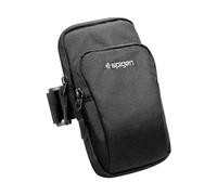 Spigen Dynamic Shield Porta Cellulare da Corsa Fino a 6.9" Fascia da Braccio Compatibile con iPhone 15 14 13 12 11 Pro Max, Samsung S24 S23 Ultra e Altri - Nero