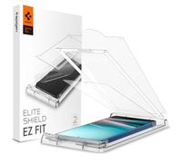 Spigen EliteShield EZ Fit Pellicola [2 Pezzi] per Samsung Galaxy S25 Ultra | Installazione Facile, Cristallino, Protezione Schermo, TPU