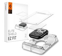 Spigen Eliteshield EZ Fit Protezione schermo compatibile con Apple Watch Series 11 46mm, Apple Watch Series 10 46mm, 2 Pezzi, Kit di installazione incluso, Antigraffio, Cristallo trasparente