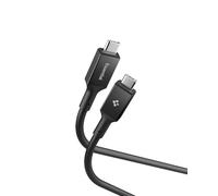 Spigen Essential Cavo USB Type-C Ricarica Rapida 100W, [2M & USB C] E-Marker, Supporta 10,000+ Piegature, PD Ricarica Rapida per iPhone 17/16/15/16e Samsung S25/S24 Pixel 10/9a/9 iPad e altri - Nero