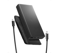 Spigen Essential Power Bank 20000mAh 30W [Pochette & Cavo USB C Inclusi] Caricatore Portatile Ricarica Rapida, 3 Porte, PD/QC 3.0 per iPhone 17/16/15/14/13 Samsung S25 Pixel 10/9 iPad Switch - Nero