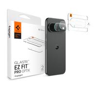 Spigen EZ Fit Pro Optik Vetro Fotocamera [2P] per Google Pixel 11 Pro XL | Trasparente, Durezza 9H, Anello Totale, Ritagli precisi per l'obiettivo, Sicuri per il flash, Cristallino