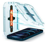 Spigen Glas.tR EZ Fit Vetro Temperato compatibile con iPhone 12 Pro Max, 2 Pezzi, Cristallino, Durezza 9H Pellicola prottetiva