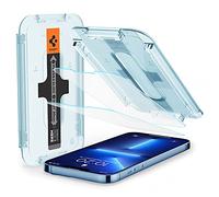 Spigen EZ Fit Vetro Temperato [2 Pezzi] per iPhone 14 Plus | iPhone 13 Pro Max, Sensore aperto, Installazione Facile, Cristallino, Durezza 9H
