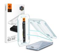 Spigen Glas.tR EZ Fit Vetro Temperato compatibile con iPhone 16 Pro Max, 2 Pezzi, Installazione Facile, Cristallino, Durezza 9H Pellicola prottetiva