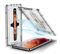 Spigen EZ Fit Vetro Temperato [2 Pezzi] per Samsung Galaxy S21 | Installazione Facile, Cristallino, Resistente ai graffi, Durezza 9H