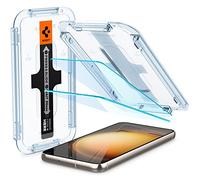 Spigen Glas.tR EZ Fit Vetro Temperato compatibile con Samsung Galaxy S23, 2 Pezzi, Installazione Facile, Cristallino, Durezza 9H Pellicola prottetiva