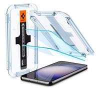 Spigen EZ Fit Vetro Temperato [2 Pezzi] per Samsung Galaxy S23 Plus | Installazione Facile, Cristallino, Resistente ai graffi, Durezza 9H