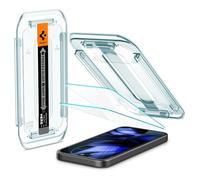 Spigen Glas.tR EZ Fit Vetro Temperato compatibile con Google Pixel 9a 2 Pezzi, Installazione Facile, Cristallino, Durezza 9H Pellicola prottetiva