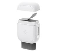 Spigen EZ Slide & Brush Pulitore Schermo (Extra Microfibra Pad Incluso) | Progettato per Tutti gli Schermi, Tesla Model Y, 3, S X, Telefoni, Laptop, Tablet, Auto, iPhone 18 Pro Max, Macbook - Bianco