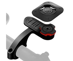 Spigen Gearlock Out Front Mount Porta Cellulare Bici per Manubrio Frontale con Adattatore Universale, Supporto Telefono per Moto, Bicicletta Classica, Elettrica e di Montagna