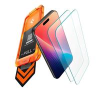 Spigen Glas.tR AlignMaster S Vetro Temperato compatibile con iPhone 17 Pro, Anti-graffio, Cristallino, Custodia Compatibile, Durezza 9H Pellicola prottetiva