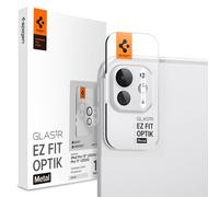 Spigen Glas.tR EZ Fit Optik Metal Protezione Fotocamera compatibile con iPad Pro 11 Pollici (M5,2025/ M4,2024) /13 Pollici (M5,2025/ M4,2024), Argento, Copertura Totale, Resistente ai Graffi, 9H