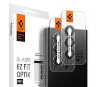 Spigen Glas.tR EZ Fit Optik Pro Protezione Fotocamera compatibile con Samsung Galaxy Z Fold 6, 2 Pezzi, Néro, Anello Individuale, Durezza 9H Pellicola prottetiva