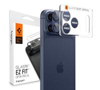 Spigen Glas.tR EZ Fit Optik Pro XL Protezione Fotocamera compatibile con iPhone 17 Pro, 1 Pezzi, Blu profondo, Anello Totale, Durezza 9H Pellicola prottetiva