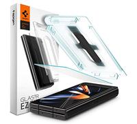 Spigen Glas.tR EZ Fit Vetro Temperato compatibile con Samsung Galaxy Z Fold 4, 1 Pezzi Vetro Temperato per Schermo e 1 Pezzi Pellicola per Cerniera, Installazione Facile, Anti-graffio