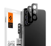 Spigen Glas.tR Optics 2 Pack, nero - Samsung Galaxy S22/S22+