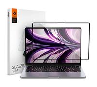 Spigen Glas.tR - Pellicola protettiva sottile in vetro temperato per MacBook Air 13" (M5 2026 / M4 2025 / M3 2024 / M2 2022)
