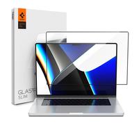 Spigen GLAS.tR SLIM Protezione dello schermo del laptop (Tempered Glass Screen Protector-Clear-Black 14) NEW