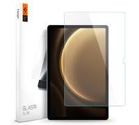 Spigen Glas.tR Slim Vetro Temperato compatibile con Samsung Galaxy Tab S10 Lite, Galaxy Tab S10 FE, Galaxy Tab S9 FE, Galaxy Tab S9, Anti-graffio, Cristallino, Durezza 9H Pellicola prottetiva