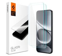 Spigen Glas.tR Slim Vetro Temperato compatibile con Xiaomi REDMI Note 15 Pro 5G, 2 Pezzi, Anti-graffio, Cristallino, Durezza 9H Pellicola prottetiva
