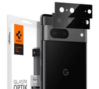 Spigen Glass Optics 2 Pack, nero - Google Pixel 7