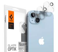 Spigen Glass Optics 2 Pack, trasparente - iPhone 14/iPhone 14 Plus