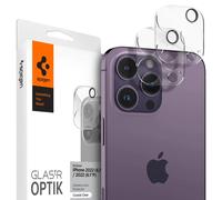 Spigen Glass Optics 2 Pack, trasparente - iPhone 14 Pro/iPhone 14 Pro Max