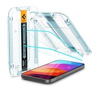 Spigen Glass tR EZ Fit 2 Pack, trasparenza - iPhone 15 Plus