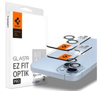 Spigen Glass tR EZ Fit Optik Pro 2 Pack, blu - iPhone 15/15 Plus/14/14 Plus