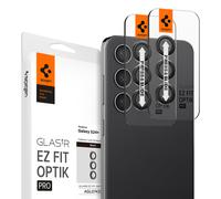 Spigen Glass tR EZ Fit Optik Pro 2 Pack, nero - Samsung Galaxy S24+