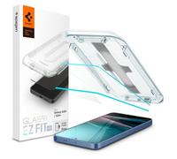 Spigen GLAStR EZ FIT HD [confezione da 2] per Samsung Galaxy S24 Plus/Galaxy S25 PLUS Pellicola protettiva in vetro temperato di alta qualità [compatibile con custodie] - Confezione da 2