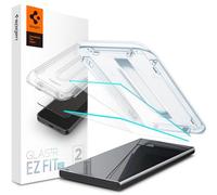 Spigen GLAStR EZ FIT HD [confezione da 2] per Samsung Galaxy S24 ULTRA Pellicola protettiva in vetro temperato di alta qualità [compatibile con custodie] - Confezione da 2